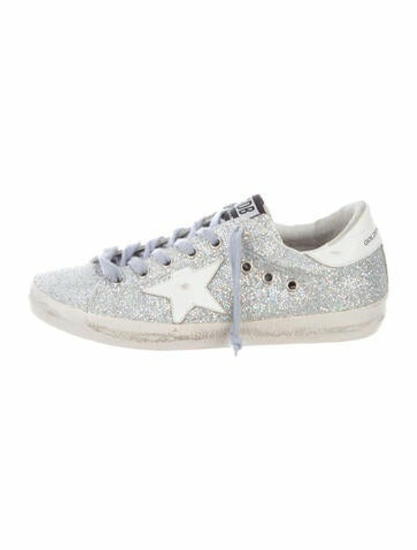 golden goose superstar multi metallic sneakers