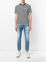 Thumbnail for your product : Dondup ripped straight-leg jeans