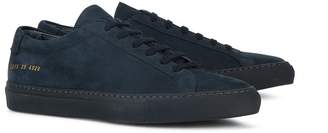 Common Projects Dark blue Original Achilles Suede Sneakers