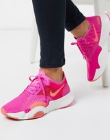 Thumbnail for your product : Nike Training SuperRep Go sneakers in pink