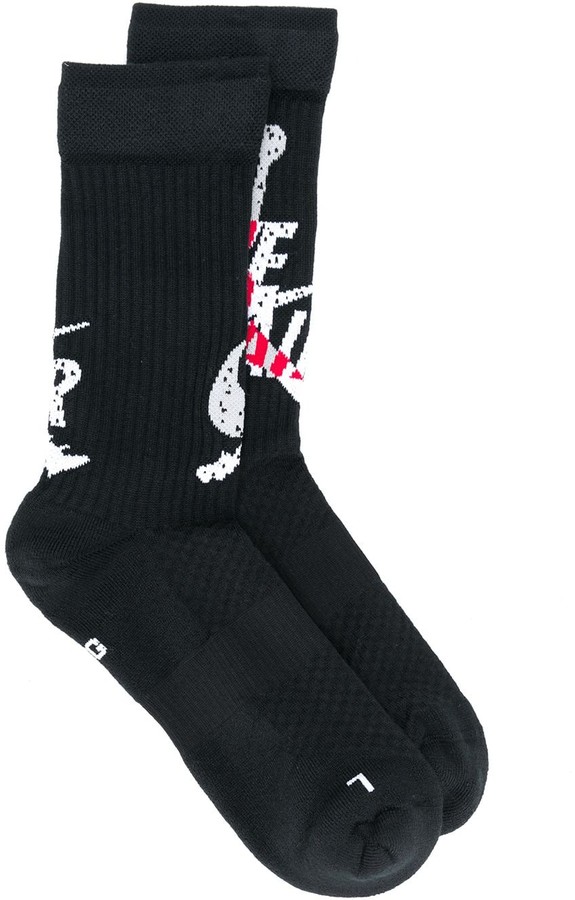 jumpman socks white