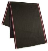 Thumbnail for your product : Bally Striped Stretch Wool Scarf