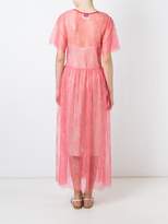 Thumbnail for your product : Forte Forte shortsleeved sheer lace dress