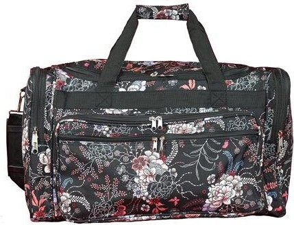 World Traveler 22-inch Travel Duffel Bag - Flower Bloom