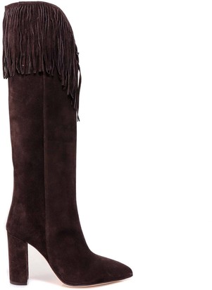 womens fringe boots