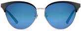 Thumbnail for your product : Gucci Cat eye acetate and metal sunglasses