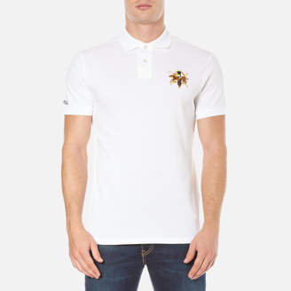 Polo Ralph Lauren Men's Short Sleeve Large Logo Polo Shirt White