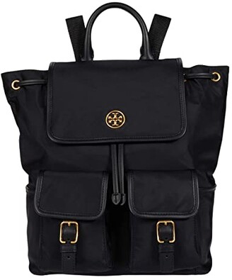 piper flap nylon backpack