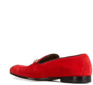 Doucal's piped trim loafers
