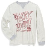 Thumbnail for your product : Lucky Brand 'Power Punch' Long Sleeve T-Shirt (Big Boys)