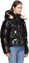 Thumbnail for your product : Moncler Black Down Shiny Hooded Gaura Jacket