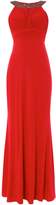 Thumbnail for your product : JS Collections Crystal Neck Halter Dress