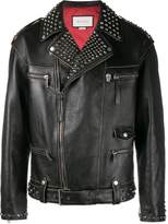 Thumbnail for your product : Gucci King Charles Spaniel biker jacket