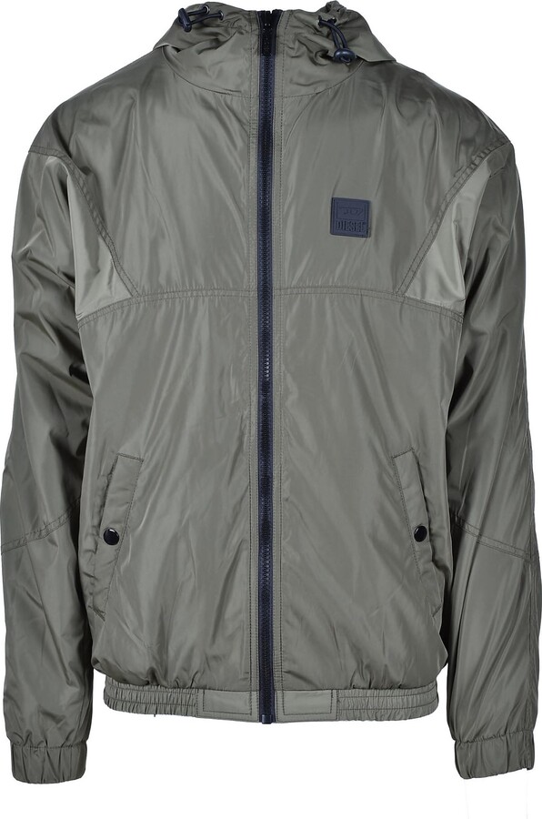 Diesel Men's Green Jacket ShopStyle
