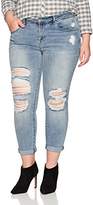 Thumbnail for your product : Wilson Rebel X Angels Women's Plus Size The RYOT Vintage Basic Tomboy Boyfriend Jean