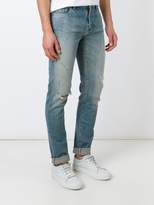 Thumbnail for your product : Saint Laurent distressed slim fit jeans
