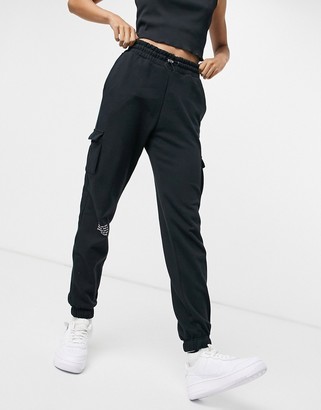 swoosh jogger pants