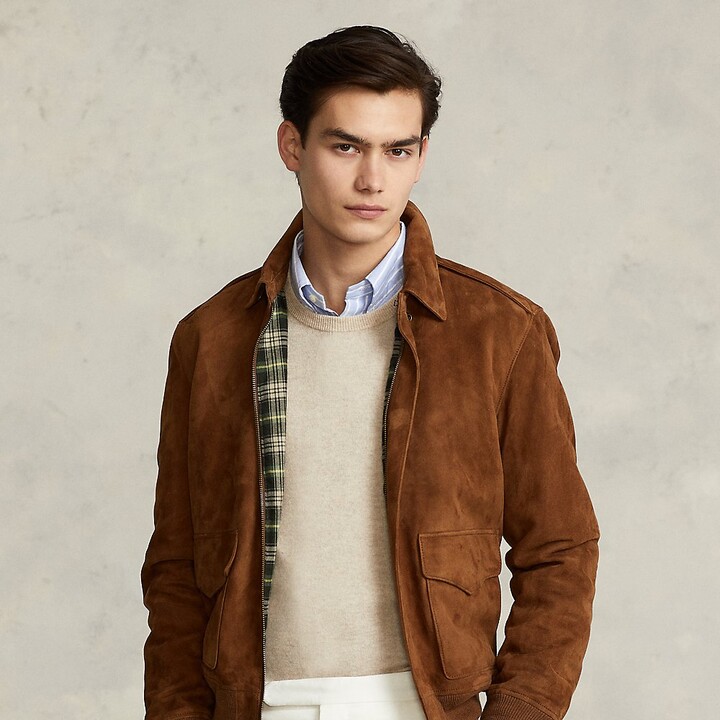 Ralph Lauren Leather Jackets For Men | Shop the world's largest collection  of fashion | ShopStyle