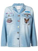 Thumbnail for your product : Mira Mikati Multi-Patch Denim Overshirt