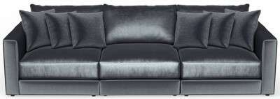 Everly Quinn Nyrie 3-piece Modular Sofa