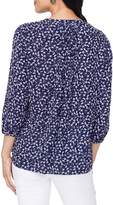 Thumbnail for your product : NYDJ Printed Pintuck Blouse