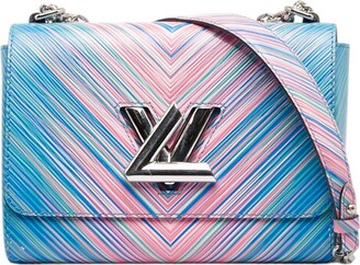 LOUIS VUITTON TWIST PM CHAIN BAG (GALET GREY) – Front Row Style