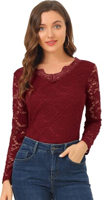 Burgundy Blouse | Shop The Largest Collection | ShopStyle UK
