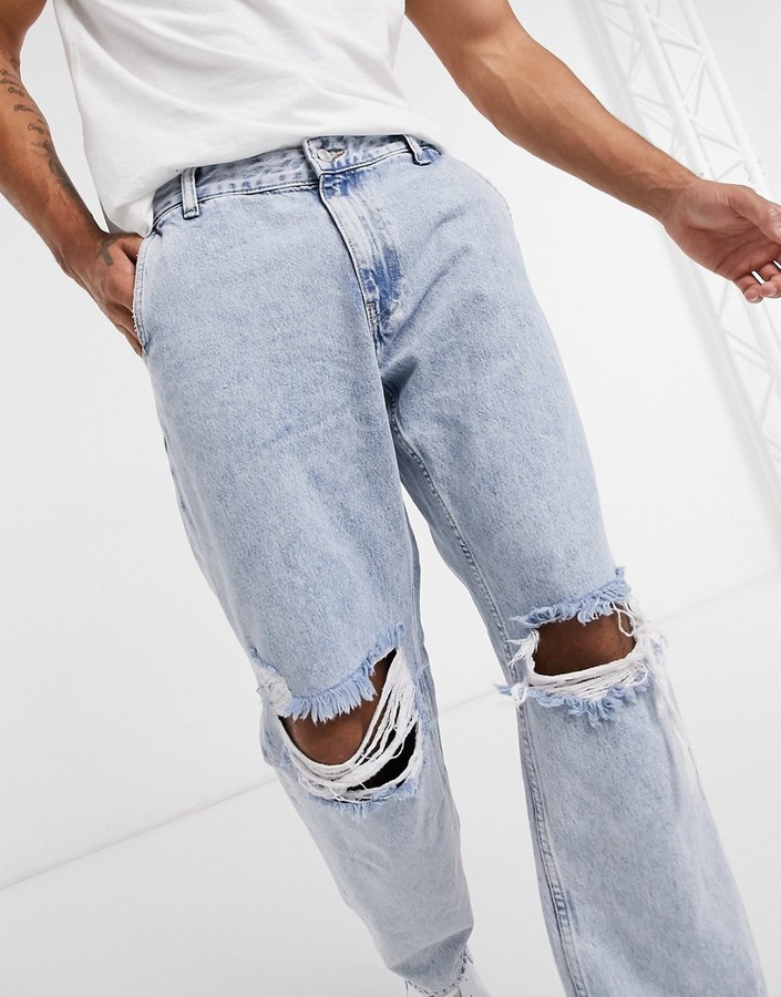 jeans relaxed fit bershka