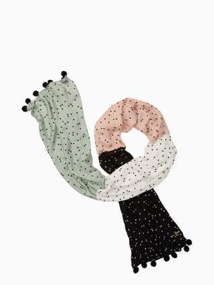 Kate Spade scatter oblong scarf