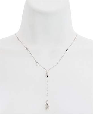 Giani Bernini Beaded Y-Necklace in Sterling Silver, Created for Macy's