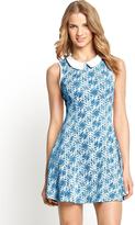 Thumbnail for your product : South Sleeveless Lace Dress with Collar