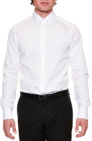 Thumbnail for your product : Dolce & Gabbana Long-Sleeve Woven Button-Front Shirt, White