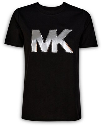 MICHAEL Michael Kors Logo Embellished Crewneck T-Shirt