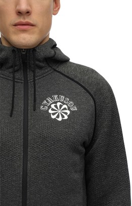 NIKE × UNDERCOVER　zip hoodie　GYAKUSOU　S Men's Nike x Gyakusou Crossover Splicing Colorblock Alphabet