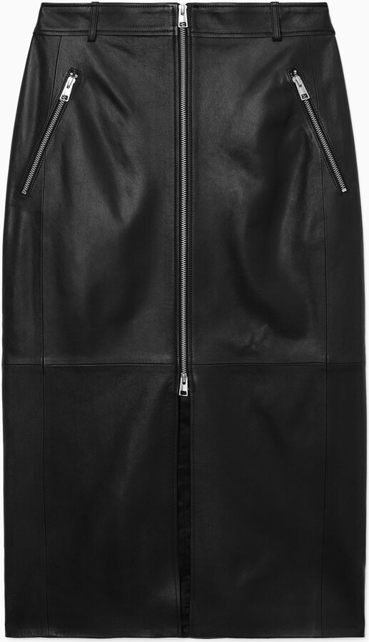 A. Byer Gray Knee Length Pencil Skirt Layered Ruffles Zip Up Size 3 –  emerysplace.com