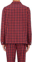Thumbnail for your product : Sleepy Jones Men's Henry Checked Cotton Pajama Top