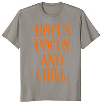 Hocus Pocus And Chill T-Shirt Funny Sarcastic Halloween Tee
