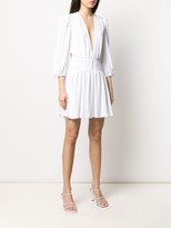 Thumbnail for your product : BROGNANO Flared Plunging-Neck Dress