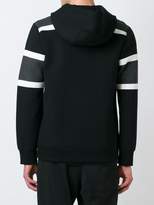Thumbnail for your product : Neil Barrett colour block hoodie