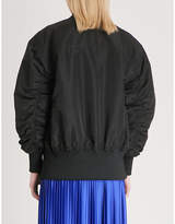 Thumbnail for your product : Mo&Co. Tulle-layer bomber jacket