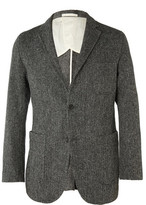 Thumbnail for your product : Beams Harris Tweed Herringbone Blazer