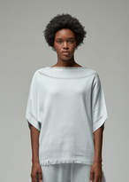 Thumbnail for your product : Issey Miyake Short Sleeve Line Mesh Top
