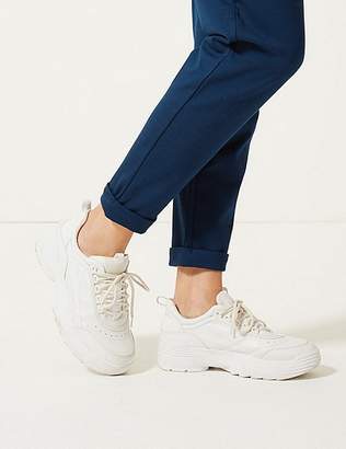 Marks and Spencer Ponte Tapered Leg Ankle Grazer Joggers