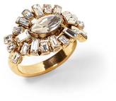 Thumbnail for your product : Erickson Beamon Rocks Crystal Stone Band Ring