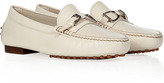 Thumbnail for your product : Ralph Lauren Collection White Leather Loafers