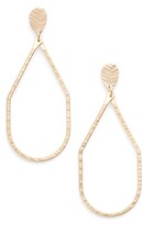 Thumbnail for your product : Nashelle Hammered Drop Earrings