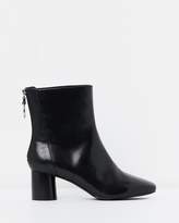 Thumbnail for your product : Atmos & Here ICONIC EXCLUSIVE - Gaby Leather Ankle Boots