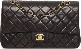 Chanel Pre Owned 1991-1994 medium Double Flap shoulder bag - ShopStyle
