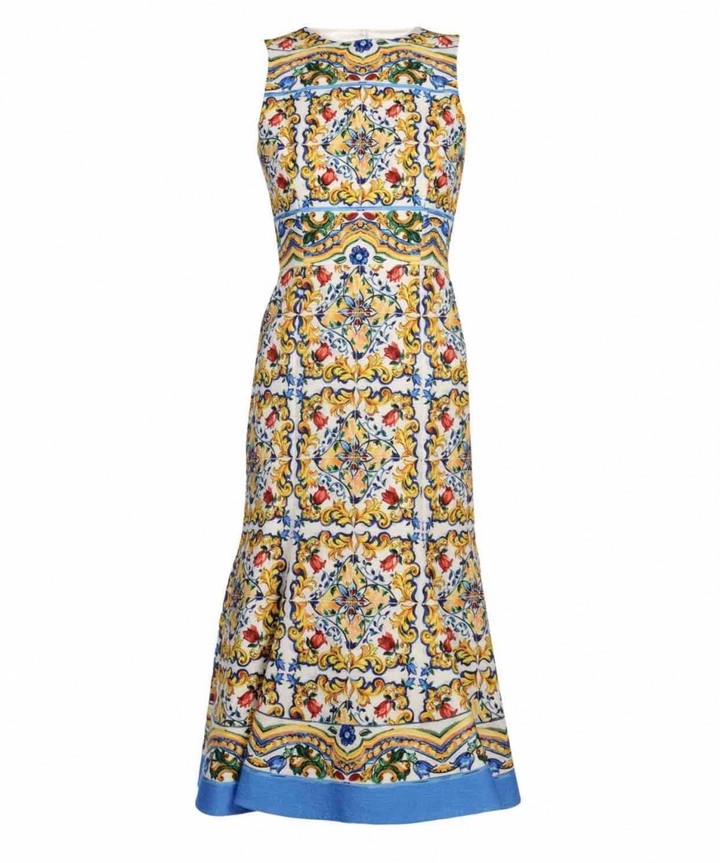 Dolce & Gabbana multicolour Cotton Dresses