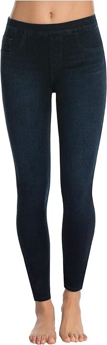 Spanx Jean-ish Ankle Leggings (Twilight Rinse) Women's Clothing
